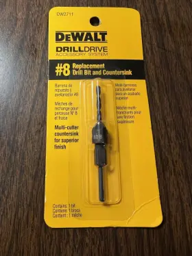 Dw2701 Dewalt Dw2711 No.8 #8 Replacement For Drill Bit And Countersink