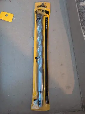Dw5219 Dewalt Carbide Masonry Extra Long 7/8 Inch X 12 Hammer Drill Bit No-spin Shank