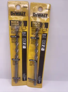 Dw5228 Dewalt 2 Rock Carbide Hammer Drill Bit 5/16 Inch X 4 6 Free Shipping