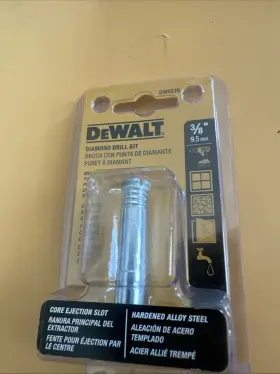 Dw5576 Dewalt 3/8 Inch Diamond Drill Bit