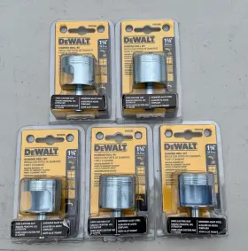 Dw5586 Dewalt 1-3/8 Inch Diamond Drill Bit Lot Of 5 New Units