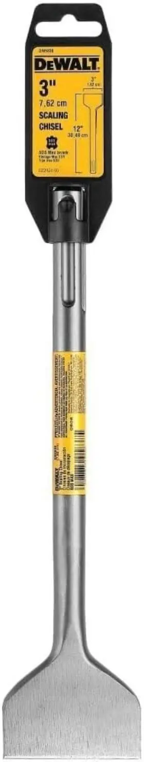 Dw5838 Dewalt Sds-max Shank - 3 Inch X 12 Scailing Chisel Sds Max