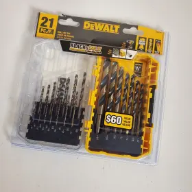 Dwa1181 Dewalt 21-piece Black And Gold Drill Bit Set Model # Upc 885911426749