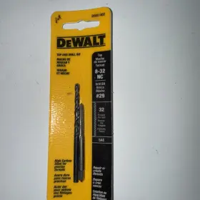 Dwa1402 Dewalt #29 Sae 8 - 32 Nc Tap And No. 29 Drill Bit