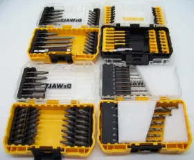 Dwa2fts100 Dewalt Screwdriver Drill Bit Set 100-piece Missing 6 Pcs New