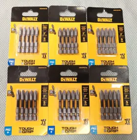 Dwa2ph2-5l Dewalt Tough Grip #2 Power Bits X 2 Inch 5pc Strong Hold Design Model X6
