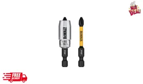 Dwa2ph2ir2s Dewalt Accessories Phil #2 Bit/sleeve 2 Pack