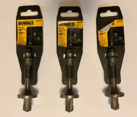 Dwa5492 Dewalt Lot Of 3 1/2 Inch Sds Plus Stop Bits With 3/8 Diam X 3/4 Deep Drop In Rust