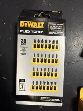 Dwabytft-28 Dewalt Durable Flextorq Impact Rated Screwdriving Set 28 Piece