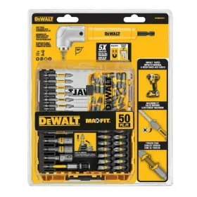 Dwamf36ra Dewalt Dwamf50ra Maxfit 36 Piece Impact Bit Set Right Angle Attachment Sealed