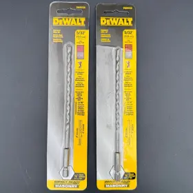 Dwas100 Dewalt 5/32 Inch Masonry Drill Bit 1/4 Hex Shank Impact Ready