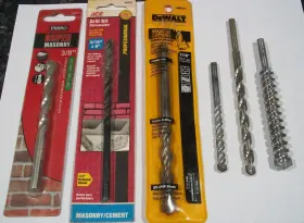 Dw5234 Dewalt Mibro Ace Mixed Lot Of 6 Masonry/cement Drill Bits Bluegrass