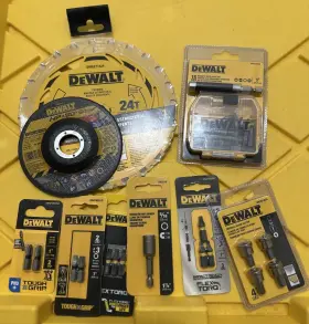 Na464424 Dewalt Ph2 - Lot Of 9 Pack Bit Tips And Saw Blade