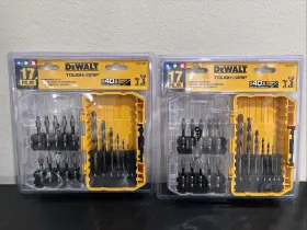 Na664051 Dewalt 2 Pack 17pc Screwdriving Bit Set With Tough Case #dwa17pcset