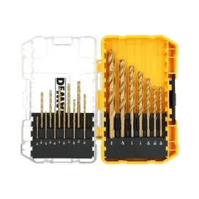 Na693198 Dewalt 18 -piece X Titanium Nitride Coated Hss Jobber Length Twist Drill Bit Set