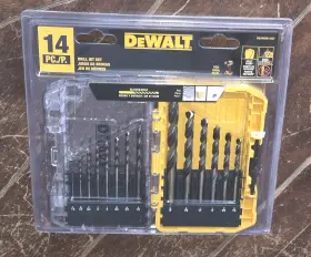 Na693202 Dewalt 14pc Drill Bit Set With Tough Case #dwamdb14set