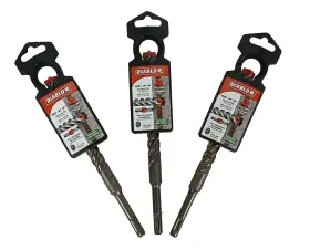 Diablo 008925150138 3-pack New Dmapl4220 5/8 Inch X 6 8 Sds 4-cutter Carbide Head Hammer Bit