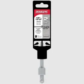 Diablo 008925151036 1/2 Inch X 13/16 Sds-plus 2cutter Carbide-tipped Hammer Stop Bit Dmast1020