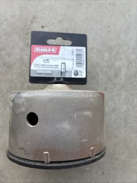 Diablo 008925152361 Dmaplcc1120 Sds-plus Thin Wall Carbide Tipped Core Bit 4-3/8 Inch
