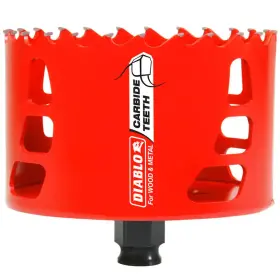 Diablo 313038494483 5 Inch Carbide Hole Saw With 2-3/8 Cutting Depth
