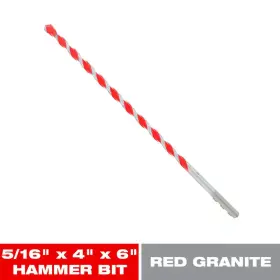 Diablo 705353439797 5/16 Inch X 4 6 Speedemon Red Granite Carbide-tipped Hammer Drill Bit