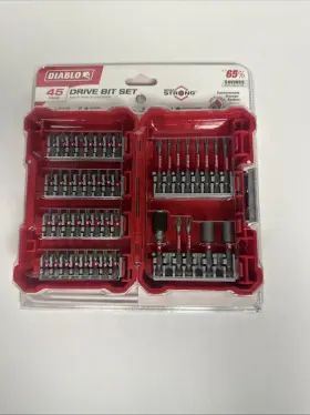 Dsc-s45 Diablo By Freud 45 Pc Screwdriving Set 45-piece C1