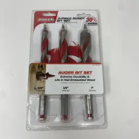 Dag1900-s3 Diablo 3-piece Auger Bit Set