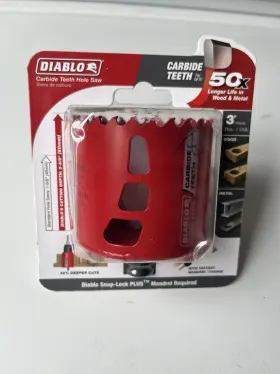 Dhs3000ct Diablo Carbide Teeth Hole Saw For Wood And Metal -