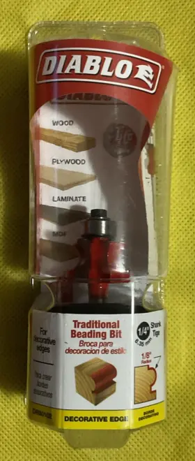 Dr80102 Diablo 1 Inch Traditional Beading Bit Brand New