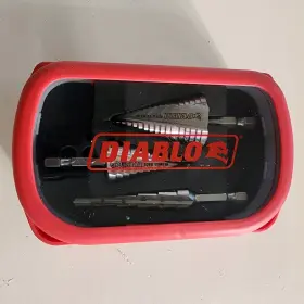 Dsds003 Diablo Tools 3-piece Impact Step Bit Set