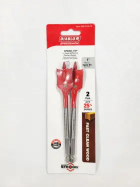 Dsp2130-p2 Diablo 1 Inch X 6 Speedemon Spade Bit 2-pack - Each