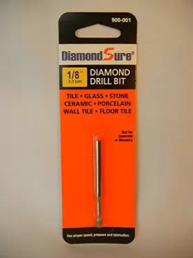 900-001 Diamondsure 1/8 Inch Diamond Drill Bitglass Tile Granite Ceramic Porcelain Stone