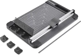22041 Diaphanornis Rotary Paper Cutter 3-in-1 Trimmer 12 Inch Cutting Length With