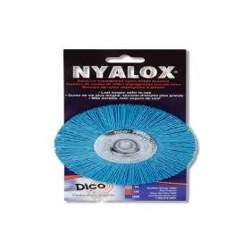 541-784-4 Dico 4 In Fine Crimped Mandrel Mounted Wheel Brush Nylon 2500 Rpm 1 Pc