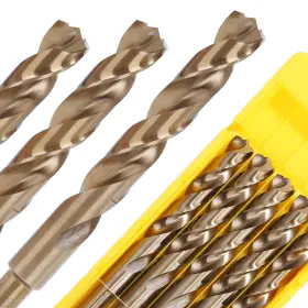 Diobm42-1 Diobato Diobm42-1/2 1/2 Inch M42 Cobalt Drill Bit Set For Metal Stainless Steel Cast Iron Wood - 5pcs