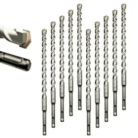 Hd-a1 Direko Hd-a1/2x8 10 Pcs Sds Plus Rotary Hammer Drill Bit Set 7/16 Inch X8 Carbide-tippde For Masonry