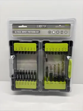 256121 Disston 50-pc. Impact Bit Set Plastic Case - Quantity 1