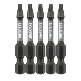 255393 Disston Company Impact Power Bit Square #2 2- Inch 5-pk. -255393