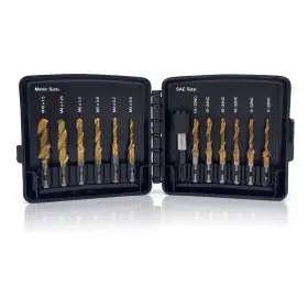 Dkvip-024 Dkibbith Combination Drill And Tap Bit Set 6 Pc Sae 6-32nc 1/4-20nc Metric M3