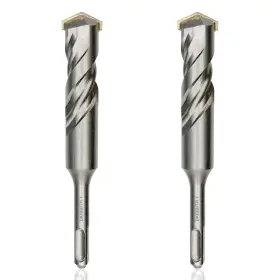 Dkvip-240022 Dkibbith 2-piece 1 Inch Sds Plus Drill Bits Rotary Hammer Bit Set Carbide Tipped Fo