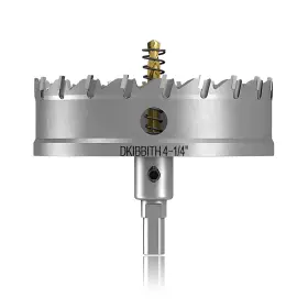 Dkvip-240055 Dkibbith Tct Hole Saw Set 4-1/8105mm Heavy Duty Tungsten Carbide Tipped Cutters