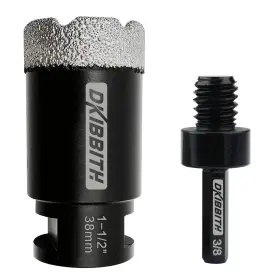 Vvt-022 Dkibbith Dry Diamond Core Drill Bits 1-1/2 Inch Tile Hole Saws For Porcelain Ceramic T