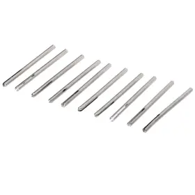 0885rk Dophee 10pcs 3/32 Inch Sandpaper Split Straight Mandrels Shank Long Abrasive Clip Handle