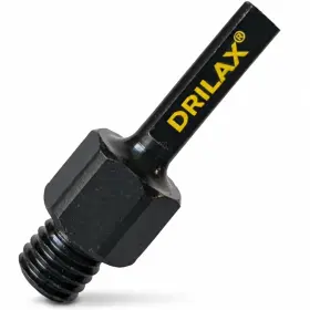 Drilax 708215469673 5/8-11 To 3/8 Inch Drill Adapter Attachment 2 X 4 In Black