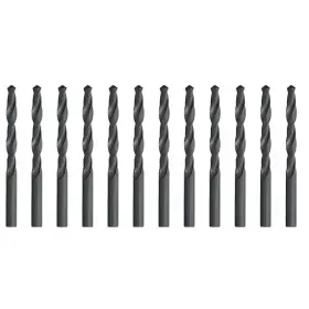 Drill America 313051111152 #11 High Speed Steel Premium General Purpose Black Oxide Twist