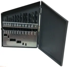 Drill America 887861038034 13 Piece High Speed Steel Split Point Bit Set 1/16 Inch - 1/4 X 64ths D