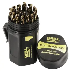 A29j-co-pc Drill America 887861038508 - D/a29j-co-pc 29 Piece M42 Cobalt Bit Set In Round Case