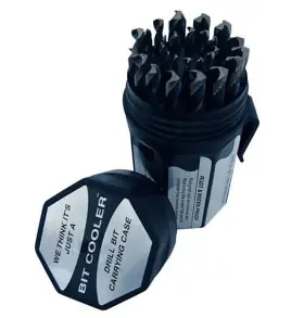 Drill America 887861039048 29 Piece High Speed Steel Bit Set In Round Case 1/16 Inch - 1/2 X 64ths