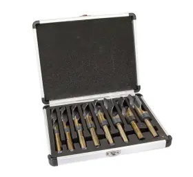 Drill America 887861039383 - Kfd1008-set 8 Piece Heavy Duty High Speed 9/16 Inch 1 X 16ths