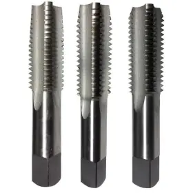 Drill America 887861067898 T/a Series 1/2 Inch -13 High Speed Steel Tap Set